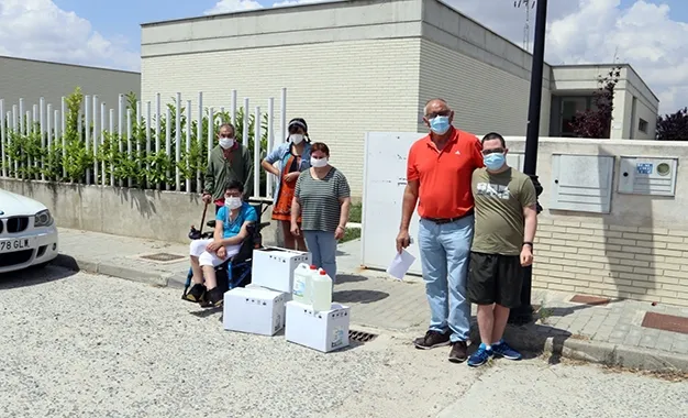 Acopedis ha recibido la donación de 75 litros de gel hidroalcohólico