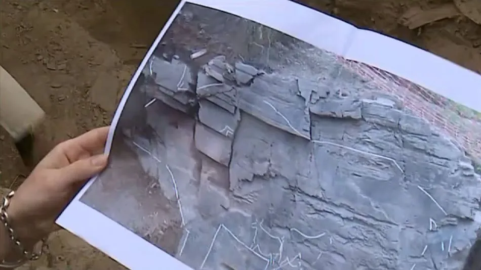 La figura del gran bóvido salvaje se halla acompañada por otras en el mismo panel descubierto en el valle del Côa