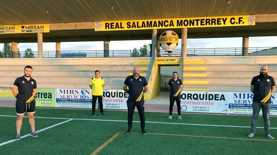 Equipo técnico que estará al frente del Real Salamanca Monterrey
