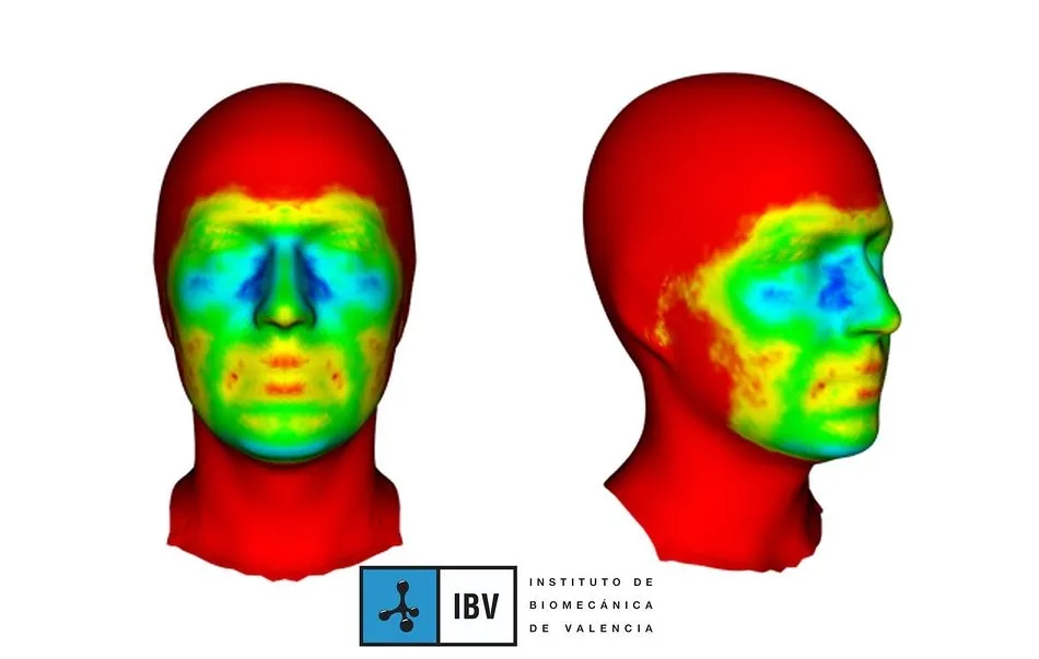 El Instituto de Biomecánica avisa: la eficacia de mascarillas depende en gran medida del ajuste al ...