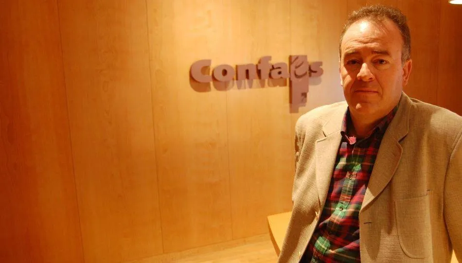 El presidente de Confaes, Juan Manuel Gómez, en una imagen de archivo
