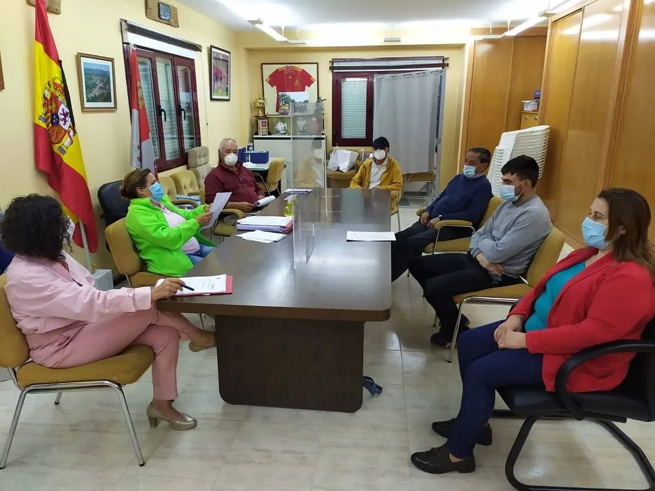 Pleno del del Ayuntamiento de Sorihuela, momentos antes de la votación