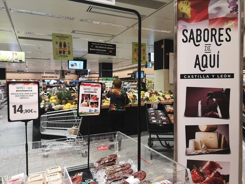 El Corte Inglés promociona los alimentos de Castilla y León en todos sus centros de la Comunidad