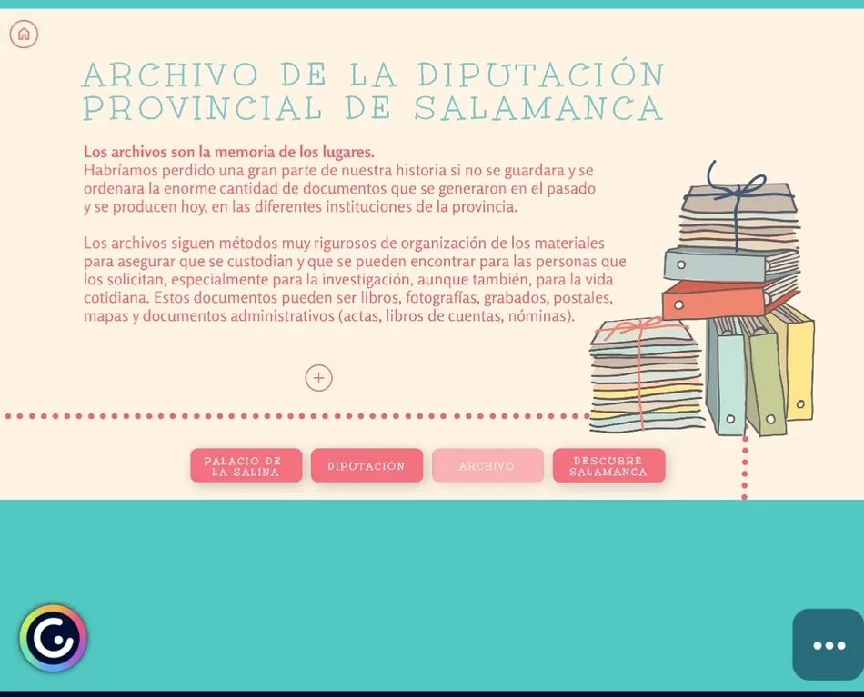 El archivo de la Diputación de Salamanca ofrece visitas virtuales para escolares