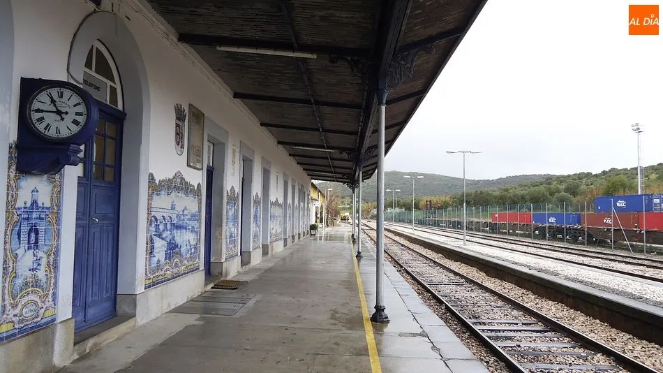 Estación de Elvas-Caia, en la frontera con Badajoz/ Foto: MARTÍN-GARAY