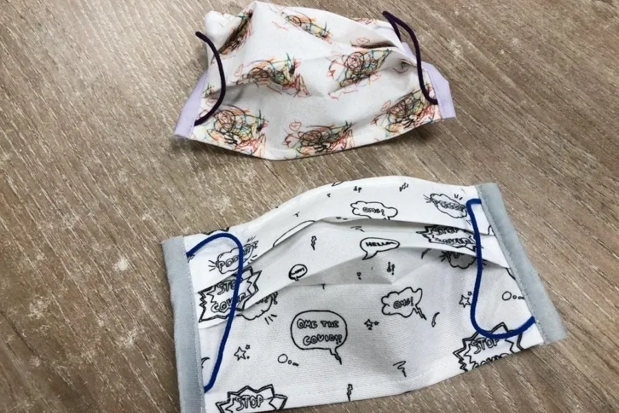 Mascarillas para niños que está enviando el Ayuntamiento