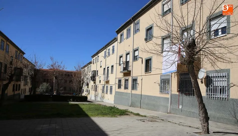 Imagen de archivo de un bloque de viviendas en Salamanca