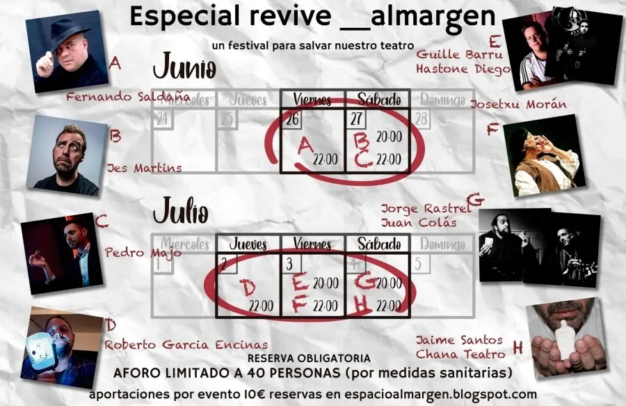 El Espacio Almargen retoma su actividad con ocho espectáculos y aforo limitado