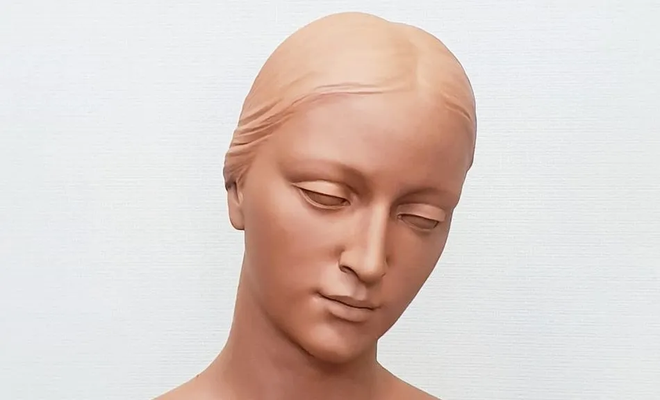 Boceto de la nueva imagen de Nuestra Señora de la Merced