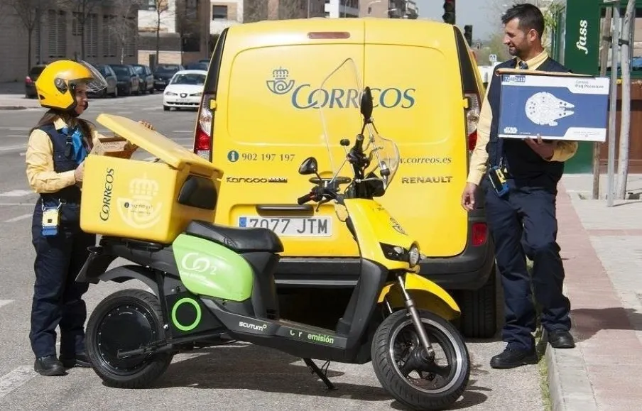 Carteros del servicio de Correos. Foto de EP
