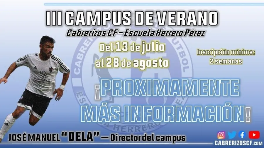 El Cabrerizos CF decide organizar su Campus de verano, ante las numerosas peticiones