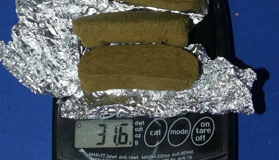 Parte de la droga intervenida en esta operación. Foto Policía Nacional