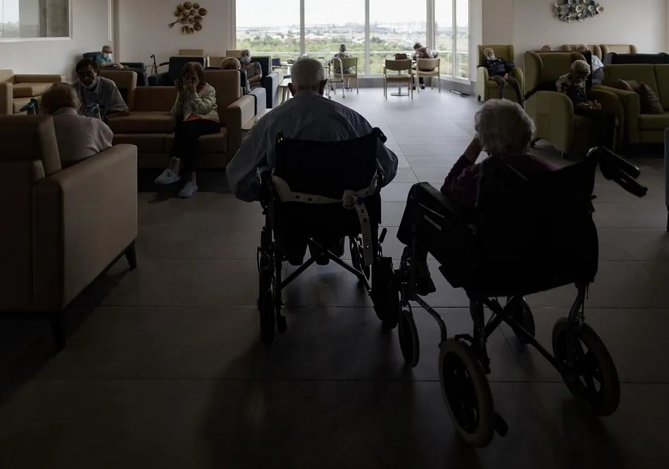 Residentes del Centro de Mayores Casablanca Villaverde - Eduardo Parra - Europa Press