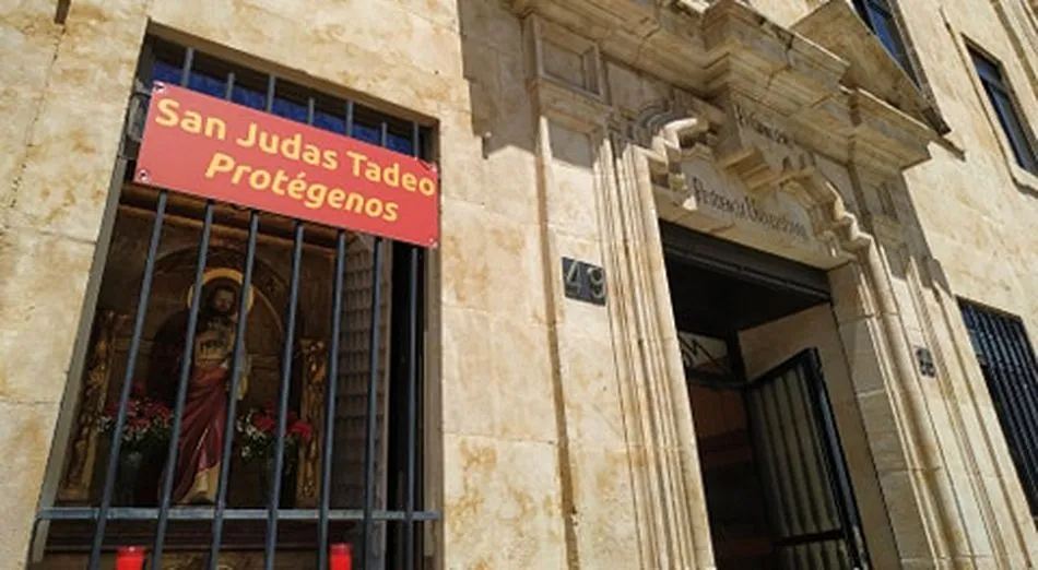 San Judas Tadeo se asoma a la calle por el coronavirus