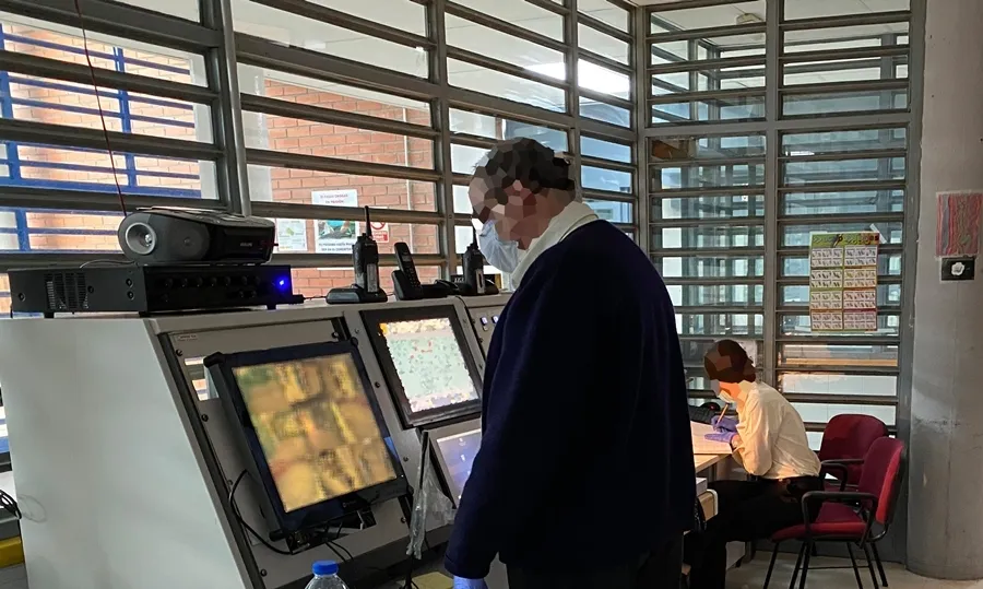 Trabajadores del centro penitenciario de Topas