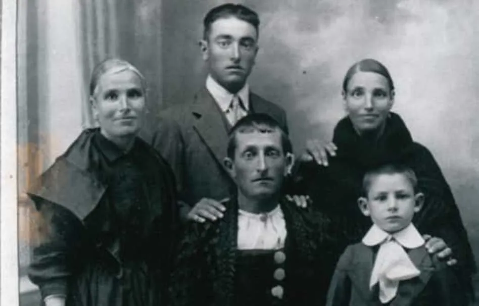 Los antiguos retratos familiares