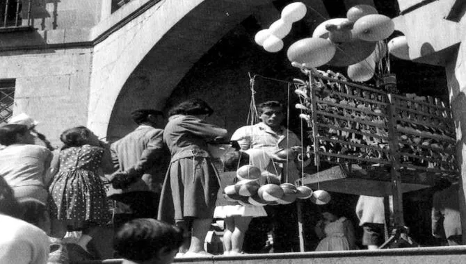 Vendedores de globos