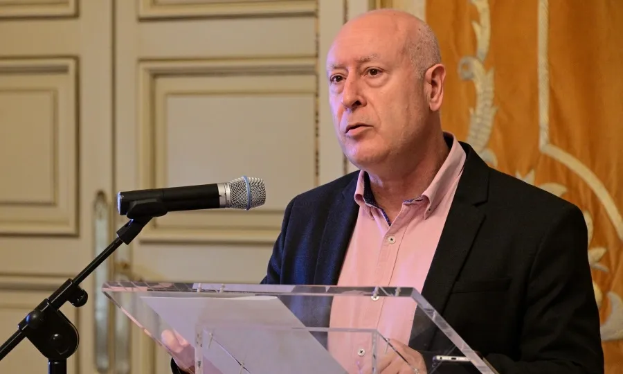 Rueda de prensa del concejal de Promoción Económica, Comercio y Mercados del Ayuntamiento de Salamanca, Juan José Sánchez Alonso