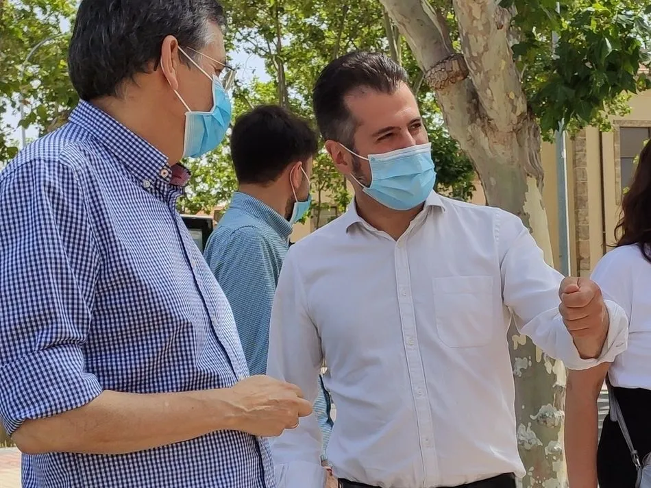 Luis Tudanca en Salamanca, - EUROPA PRESS