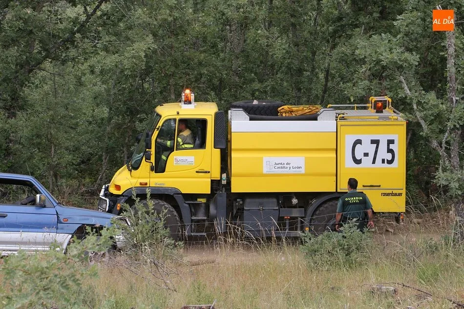 Una autobomba de la Junta de Castilla y León - Archivo