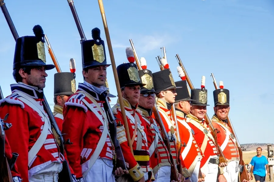 Recreación de la batalla de Arapiles. Foto de Javier Domínguez Calvo