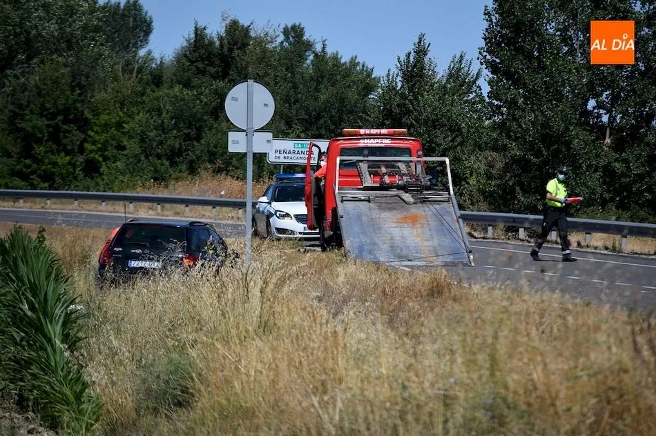Solo un vehículo ha estado implicado en la salida de vía
