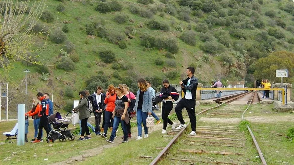 Vías cerca de la estación de Barca d´Alva/ Foto: municipio de Figueira de Castelo Rodrigo