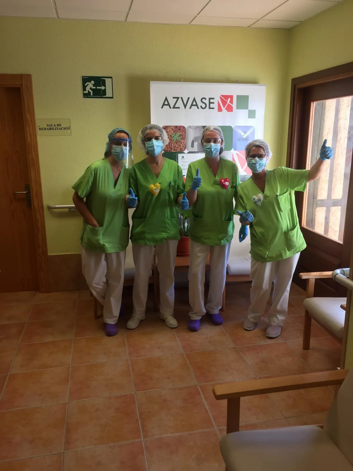 Las Villas de Salamanca recibe el agradecimiento de Corazones con bata