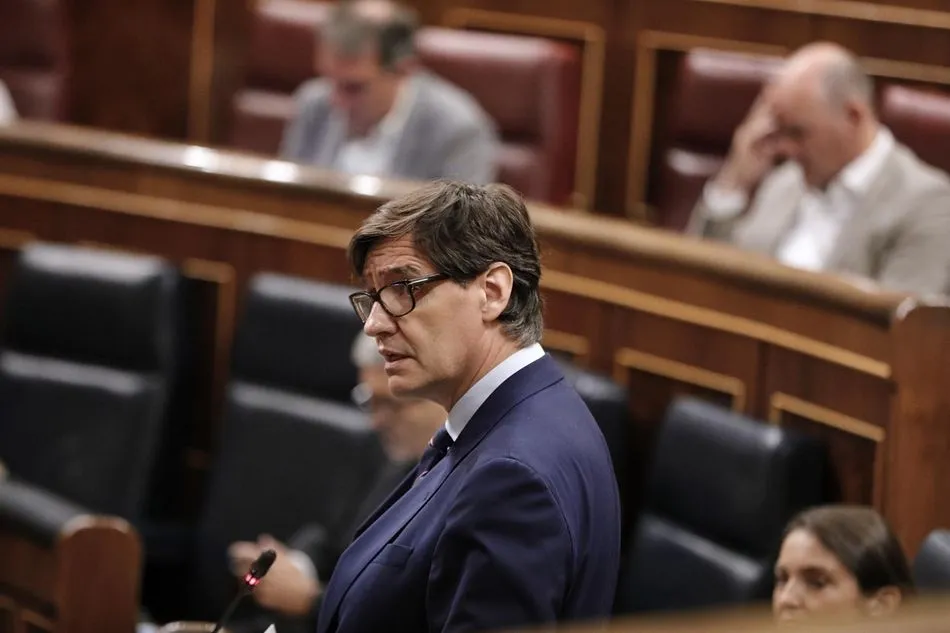 El ministro de Sanidad, Salvador Illa  - EUROPA PRESS/J. Hellín. POOL - Europa Press