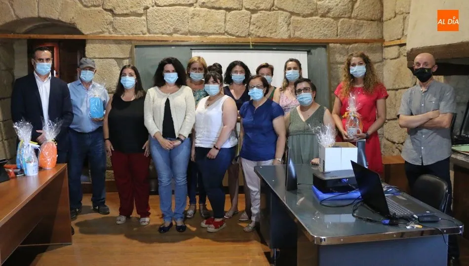 El dioputado provincial de Empleo, Antonio Labrador, procedió a la clausura de esta acción formativa de empleo