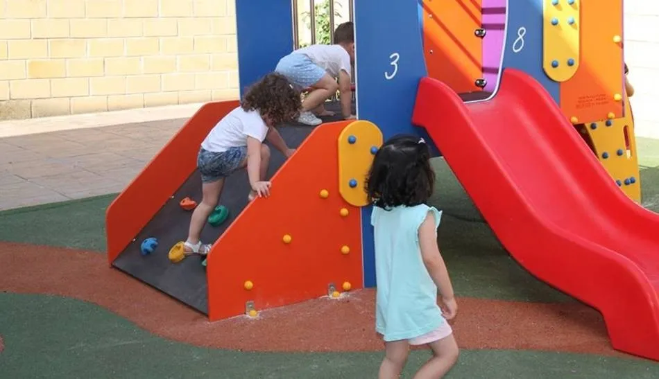 Imagen de archivo de unos niños en una guardería