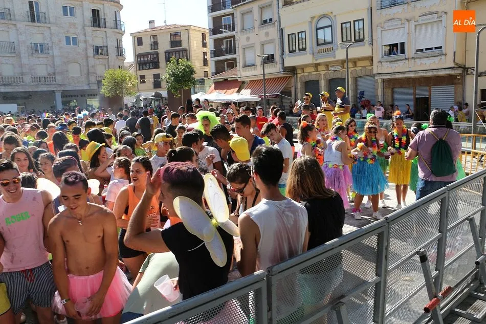 Peñistas en Guijuelo - Archivo