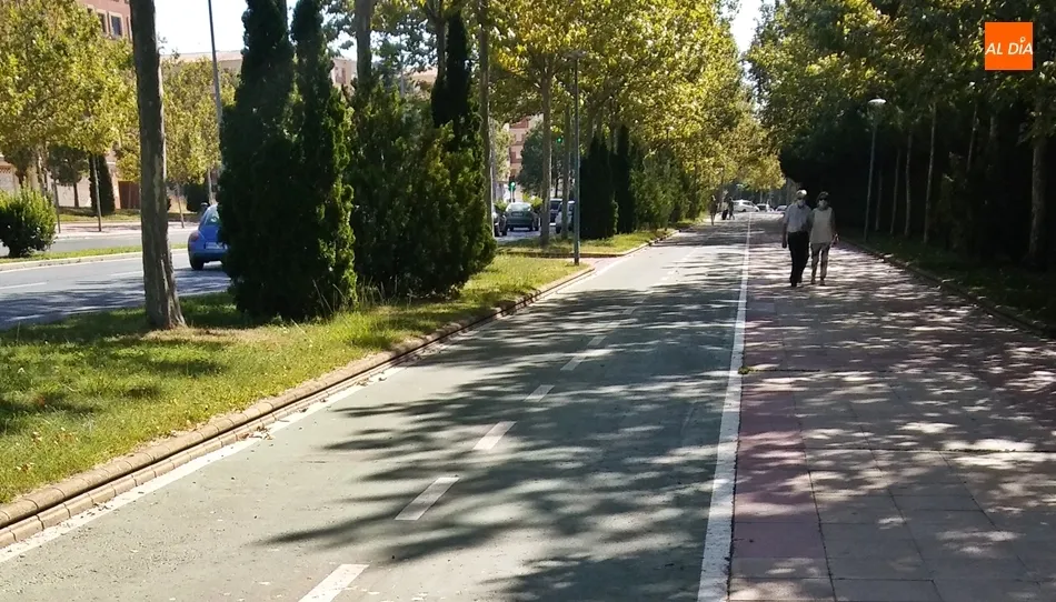 Los paseos, a primera hora de la mañana para evitar las altas temperaturas en Salamanca