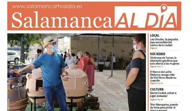 Este martes sale a la calle el número de agosto del periódico en papel SALAMANCA AL DÍA