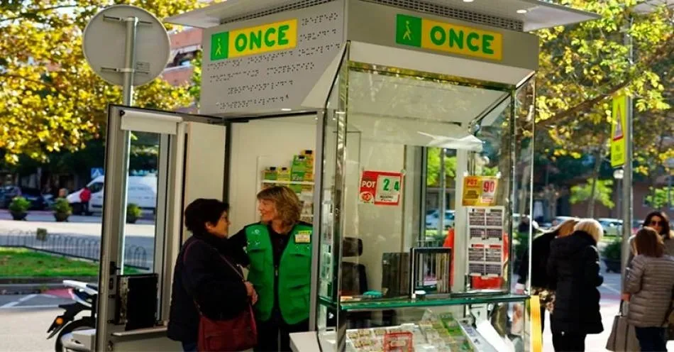 Kiosco de la Once. Foto: Archivo general