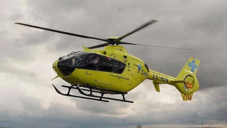 Helicóptero del Sacyl. Archivo