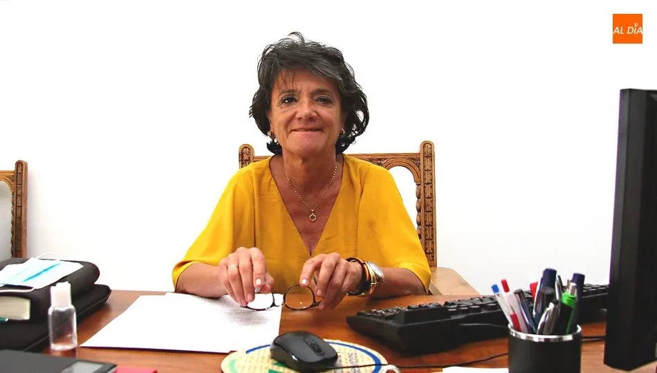 Luisa de Paz, alcaldesa de Vitigudino