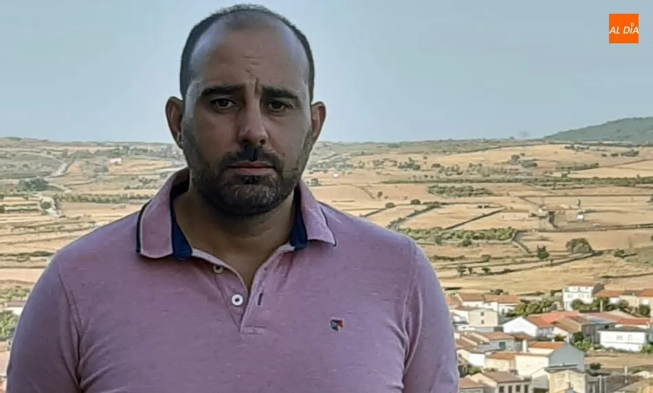 Juan Ángel Gorjón, alcalde de Vilvestre