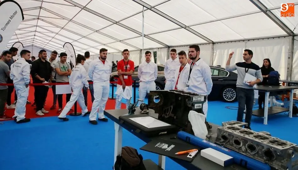 Alumnos de Formación Profesional en el campeonato Skills - Archivo