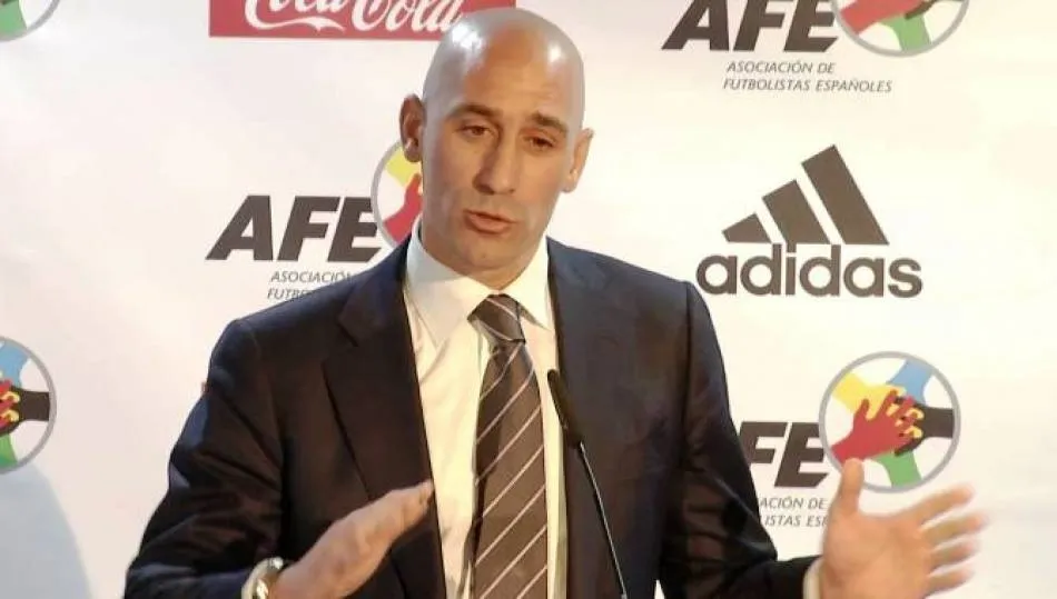 Luis Rubiales, presidente de la RFEF.  Foto de archivo
