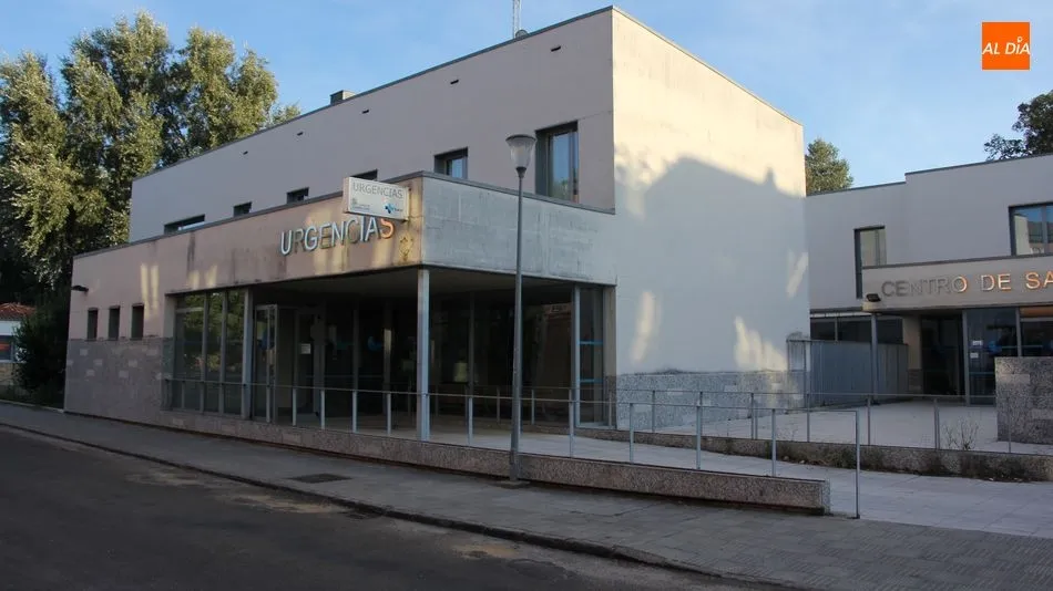 Centro de Salud de Vitigudino, donde fue atendido el herido