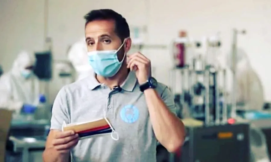 Alberto Sánchez, CEO de Mascarillas Béjar