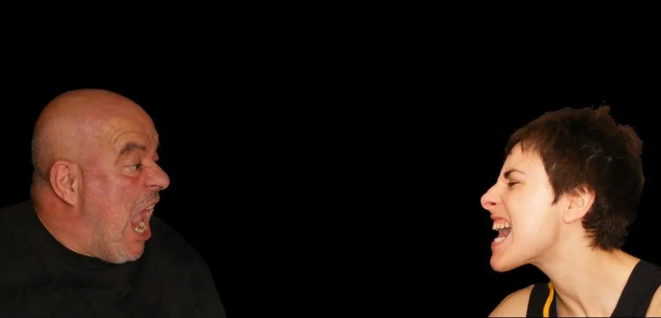 Fernando Saldaña y Carioca, protagonistas de Como el perro y el gato