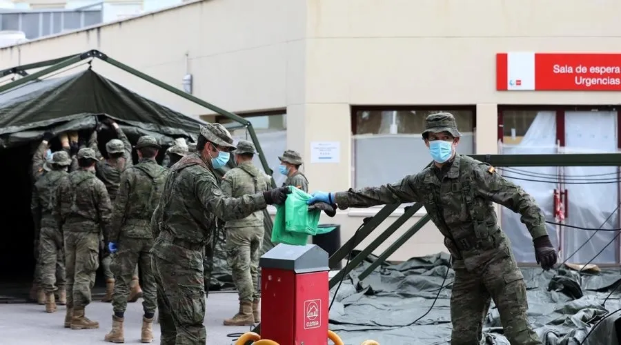 Los militares volverán a participar en labores sociales de lucha contra la pandemia