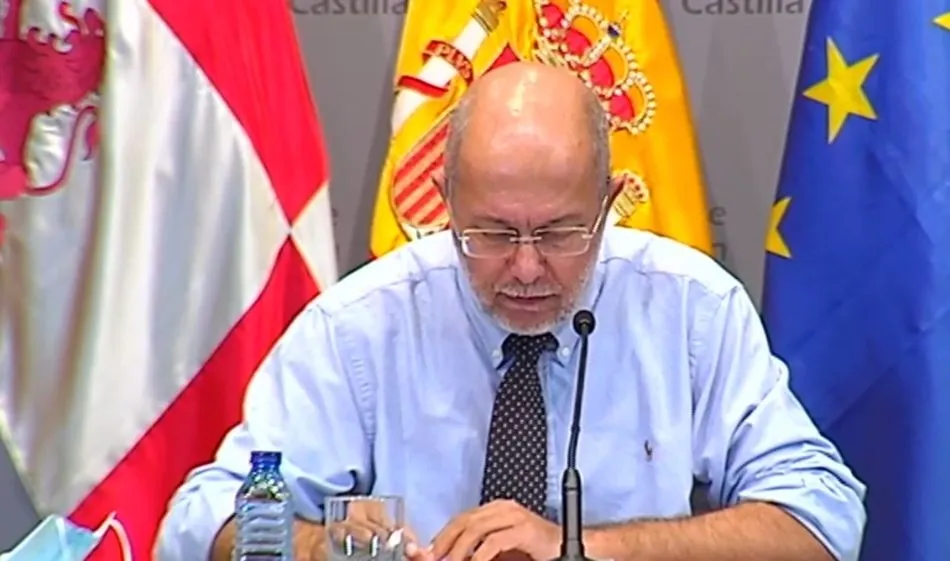 El vicepresidente y portavoz de la Junta de Castilla y León, Francisco Igea