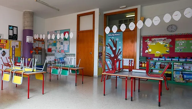 Aula en un Centro de Educación Infantil. EP
