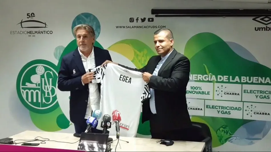 Sergio Egea busca ser protagonista con el Salamanca UDS en Segunda B