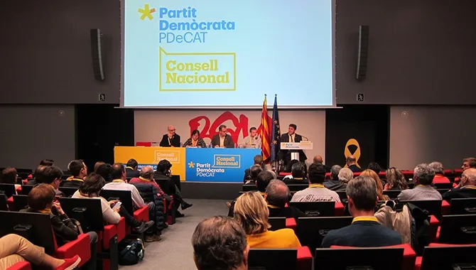 Consell Nacional del PDeCAT con la intervención de David Bonvehí. EP