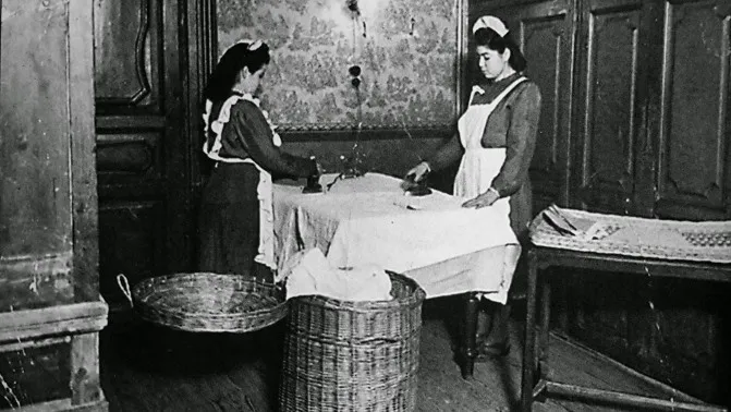 Las antiguas planchadoras