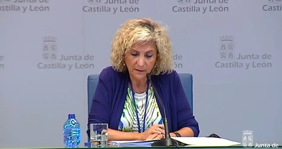 La consejera de Sanidad, Verónica Casado